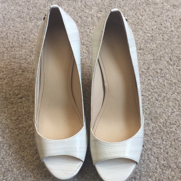 Calvin Klein Peep toe wedges - Picture 2 of 8